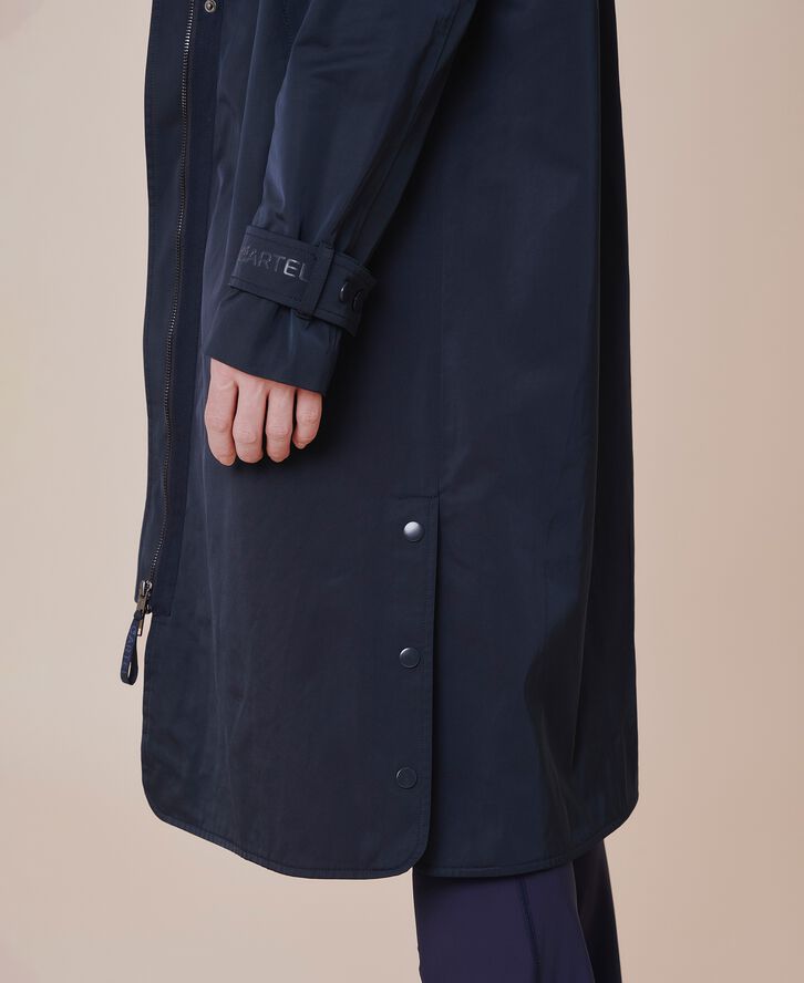 Palermo sportivo trench coat - Sand/Flame