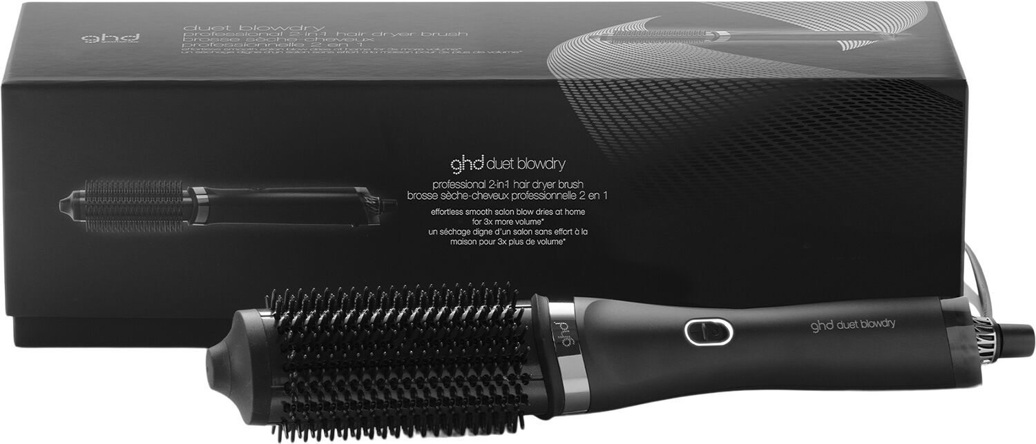 ghd Duet Blowdry - 2-in-1 Hair Dryer Brush Black