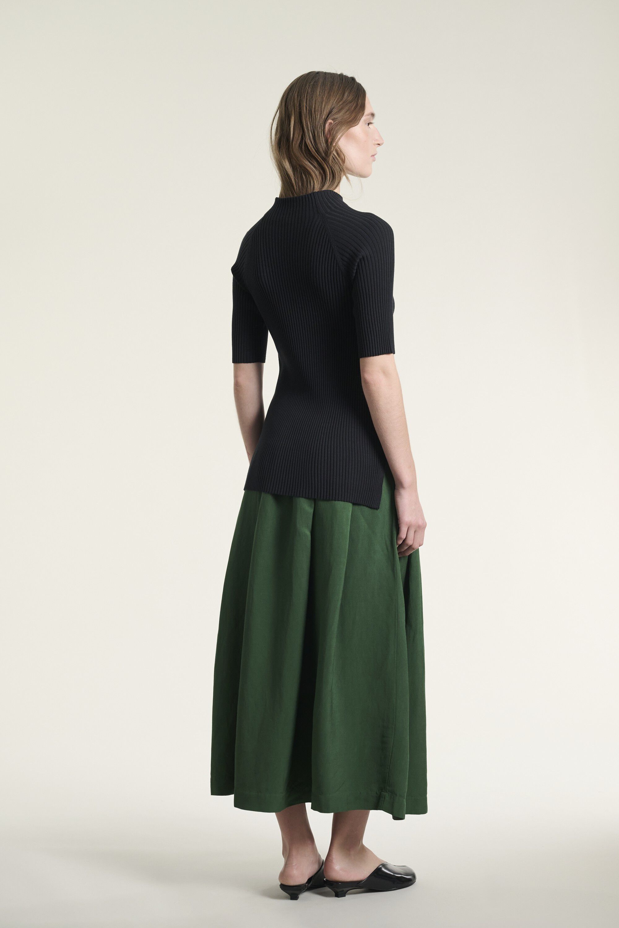 Kumamoto nederdel med l&aelig;g