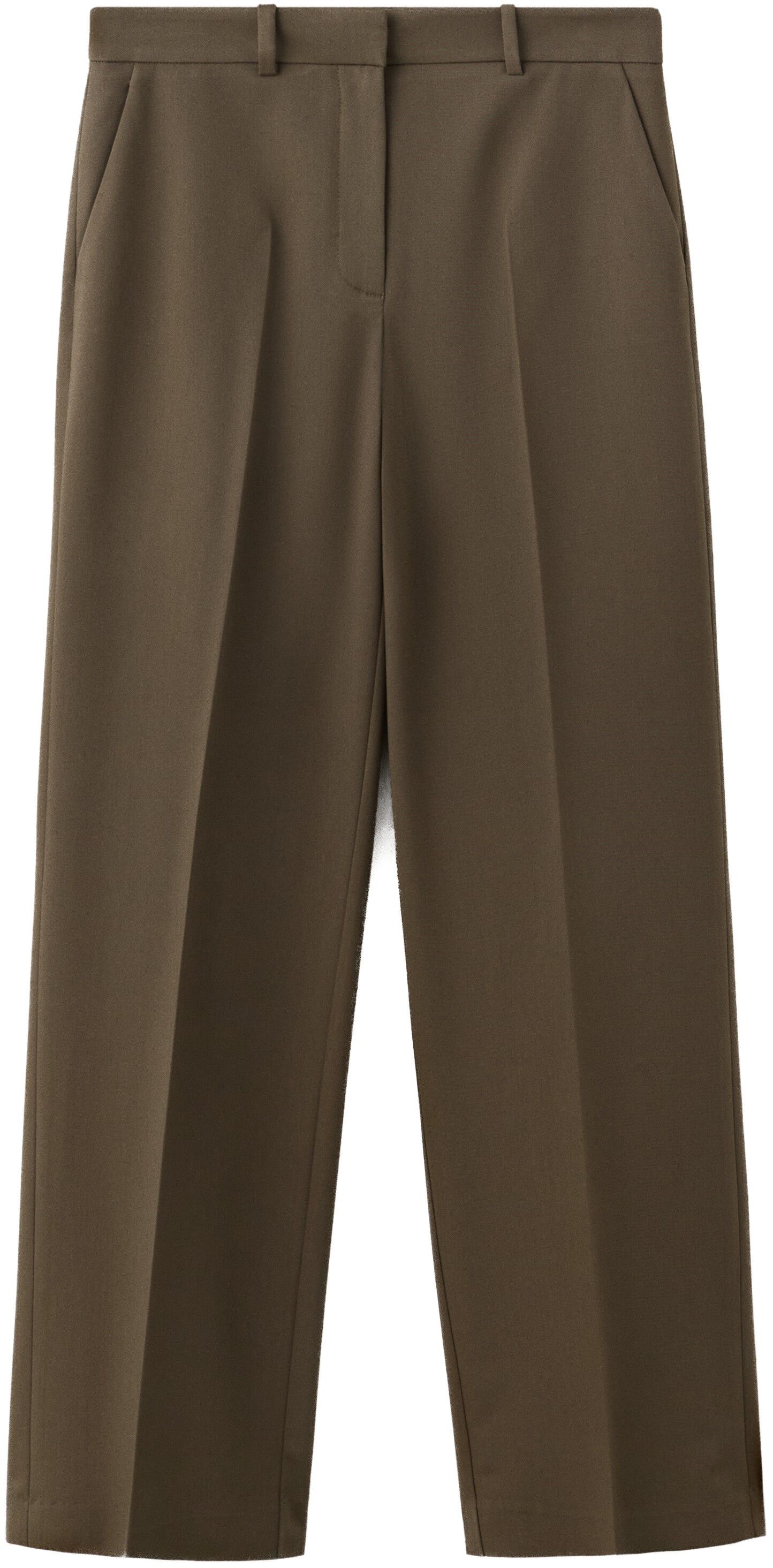 Straight suit trousers