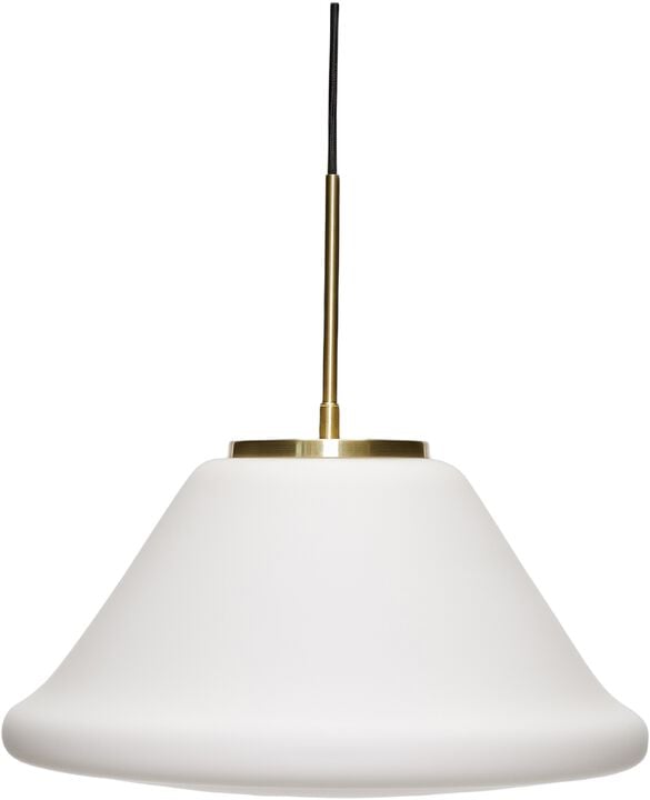 Muse Pendel Triangulær Hvid