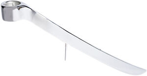 LIGHTARCH Candle Holder, 1 arm Mini Taper, Matte Black 18 x 11 CM