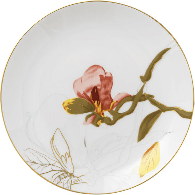 Flora tallrik 22 cm Mangolia
