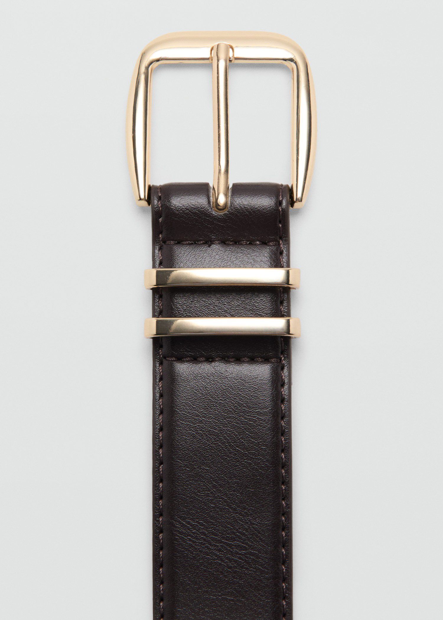 Square buckle belt