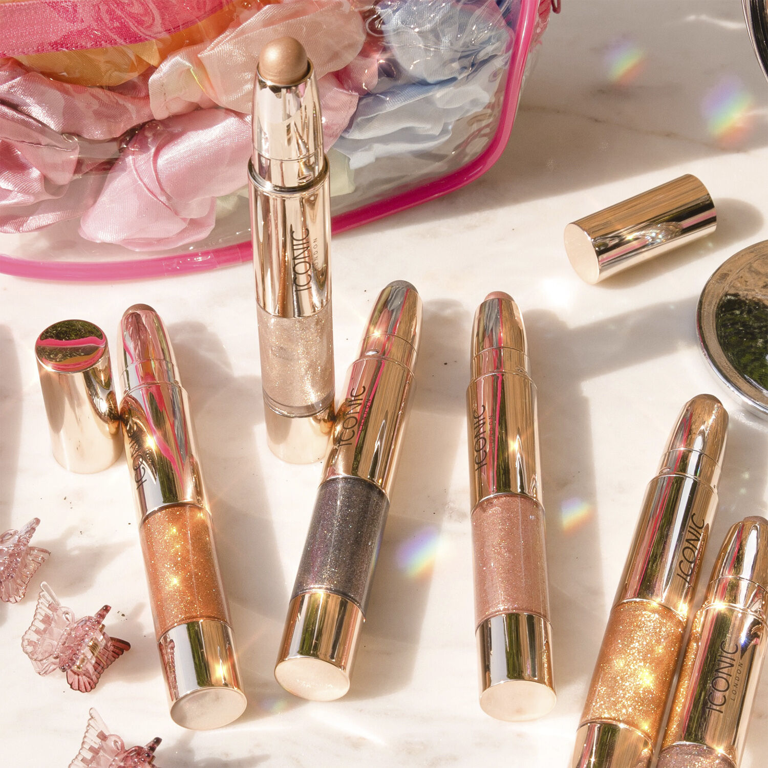 ICONIC LONDON Glaze Crayon, Goldmine, Gold