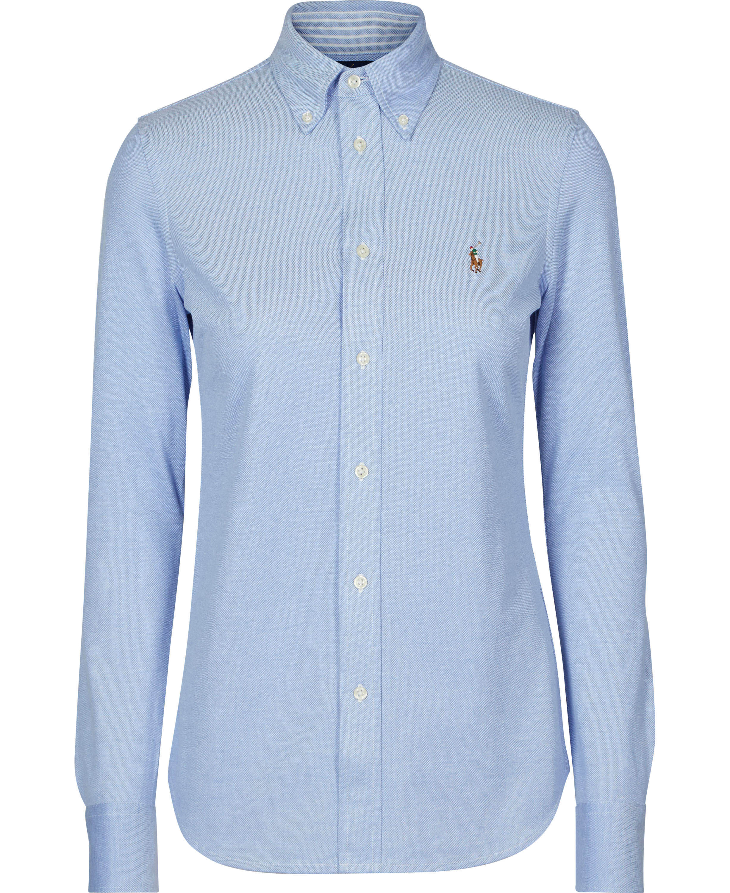 Knit Cotton Oxford Shirt