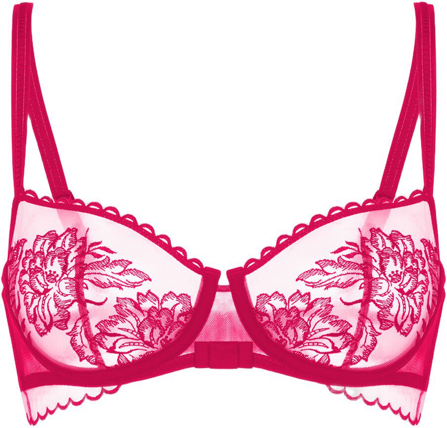 ROMANCE Half cup bra