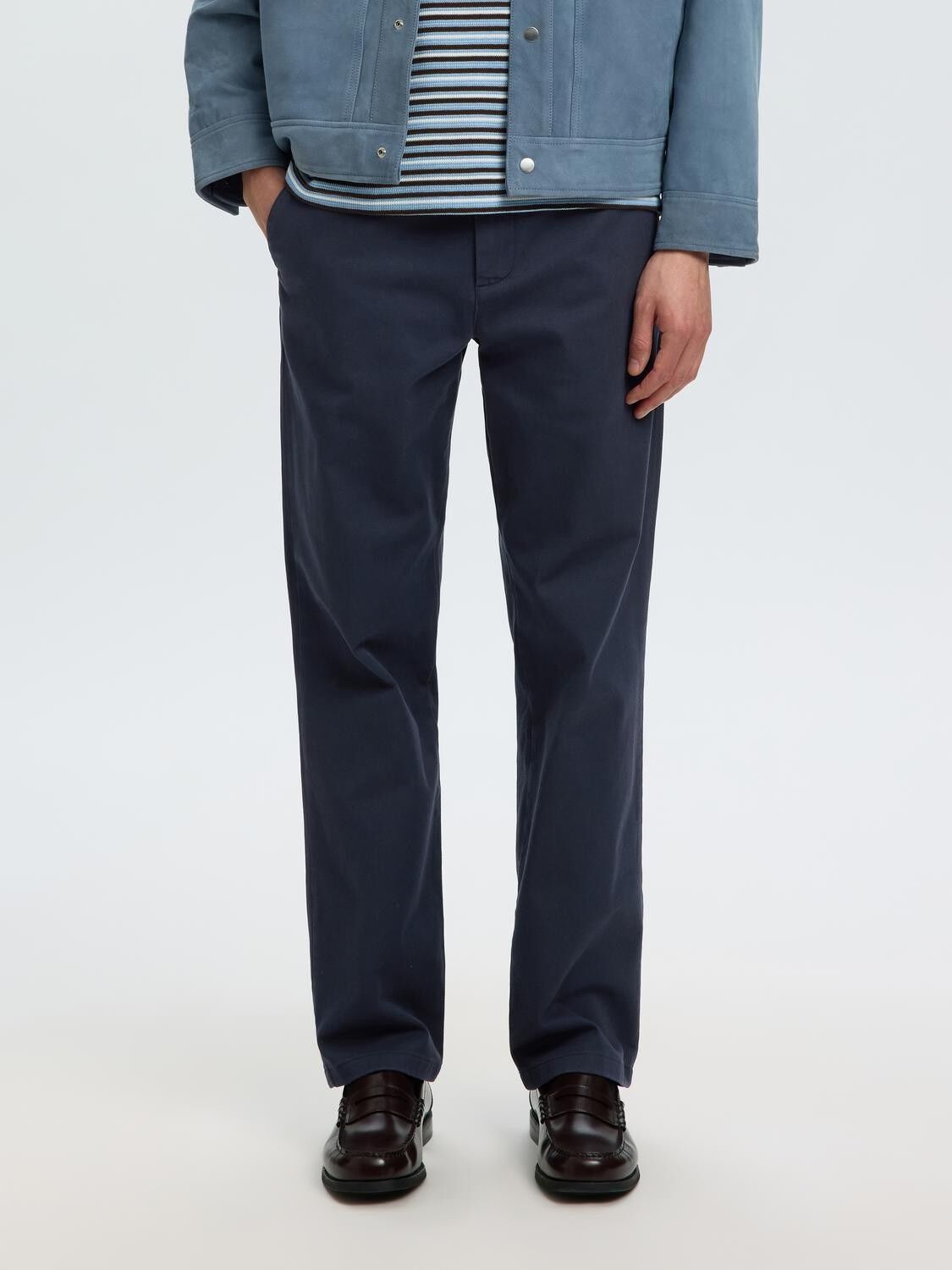 Slm196-Straight Miles Twill Pant Noos