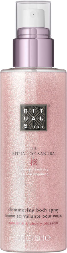 The Ritual of Sakura Shimmering Body Spray 150ml