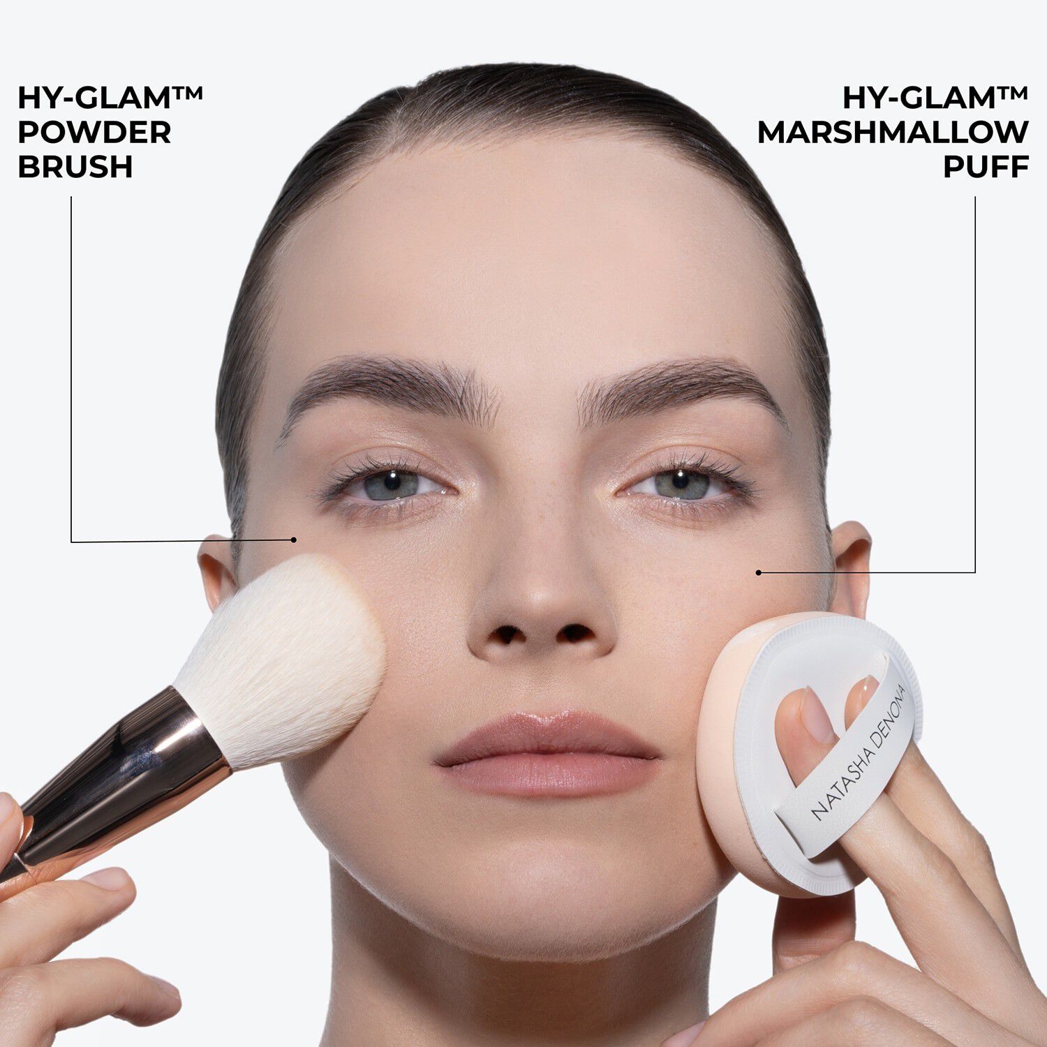 HY-GLAM Setting Powder - Transparent puder