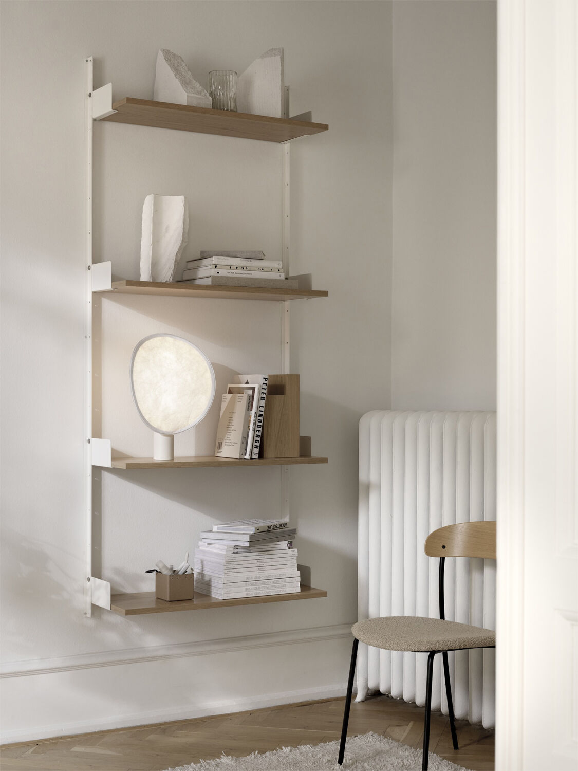 Tense Table Lamp, Portable, Black