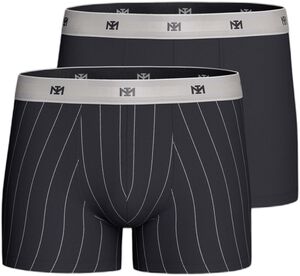Pack of 2 men's boxers in Cotton Modal