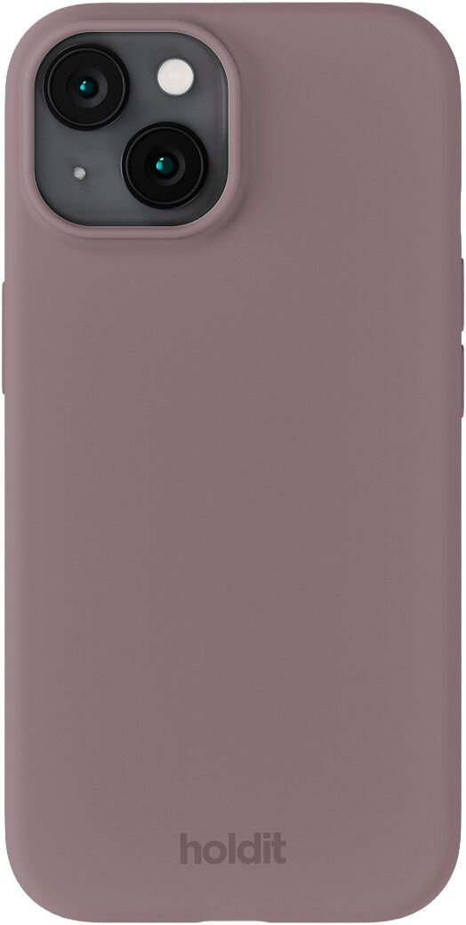 Silicone Case iPhone 15 Mauve