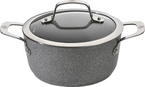 Salina Gryta hög 24 Rund Aluminum