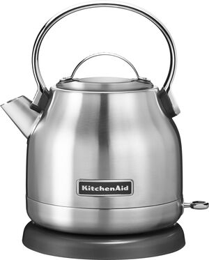 Vattenkokare stål 1,25 liter L22,6cm B17,8cm H26,2