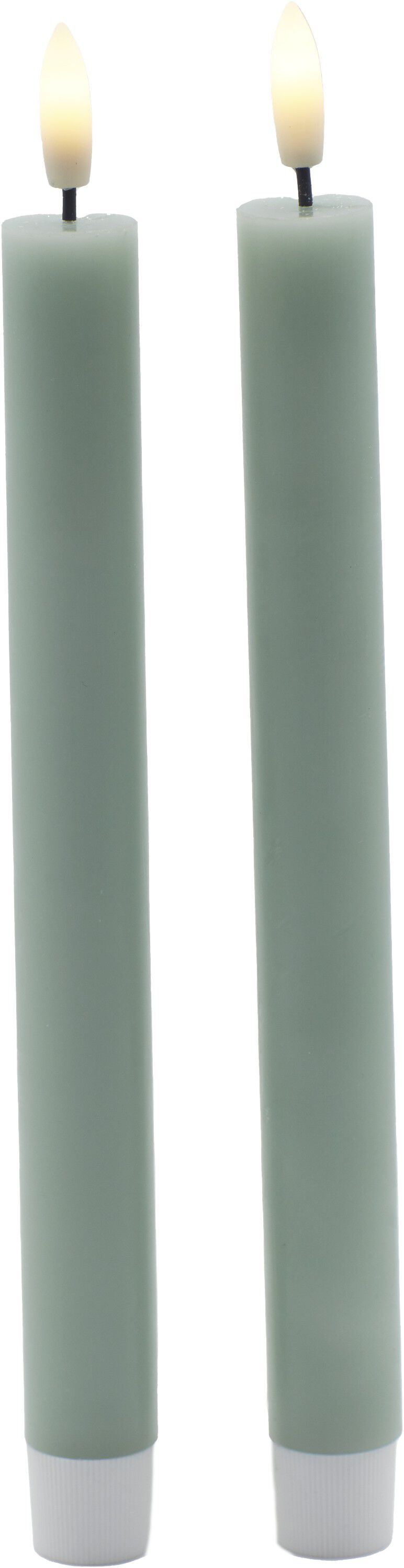 Sille Krone 2 Stk. s&aelig;t, &Oslash;2x25cm, Sandy Green