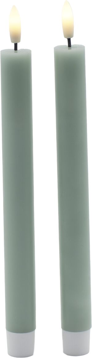 Sille Krone 2 Stk. s&aelig;t, &Oslash;2x25cm, Sandy Green