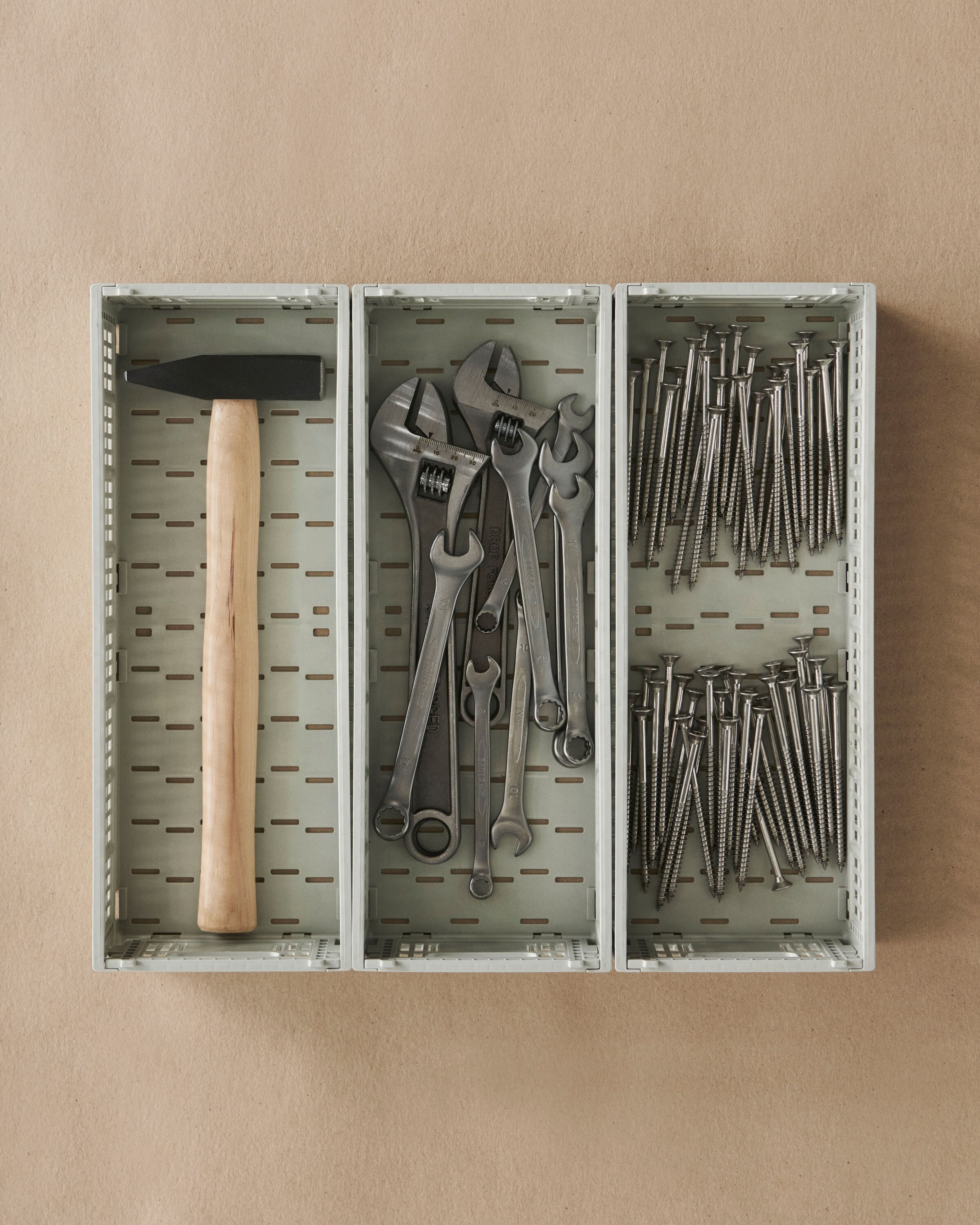 HAY Colour Crate Mini-Oblong-Grey