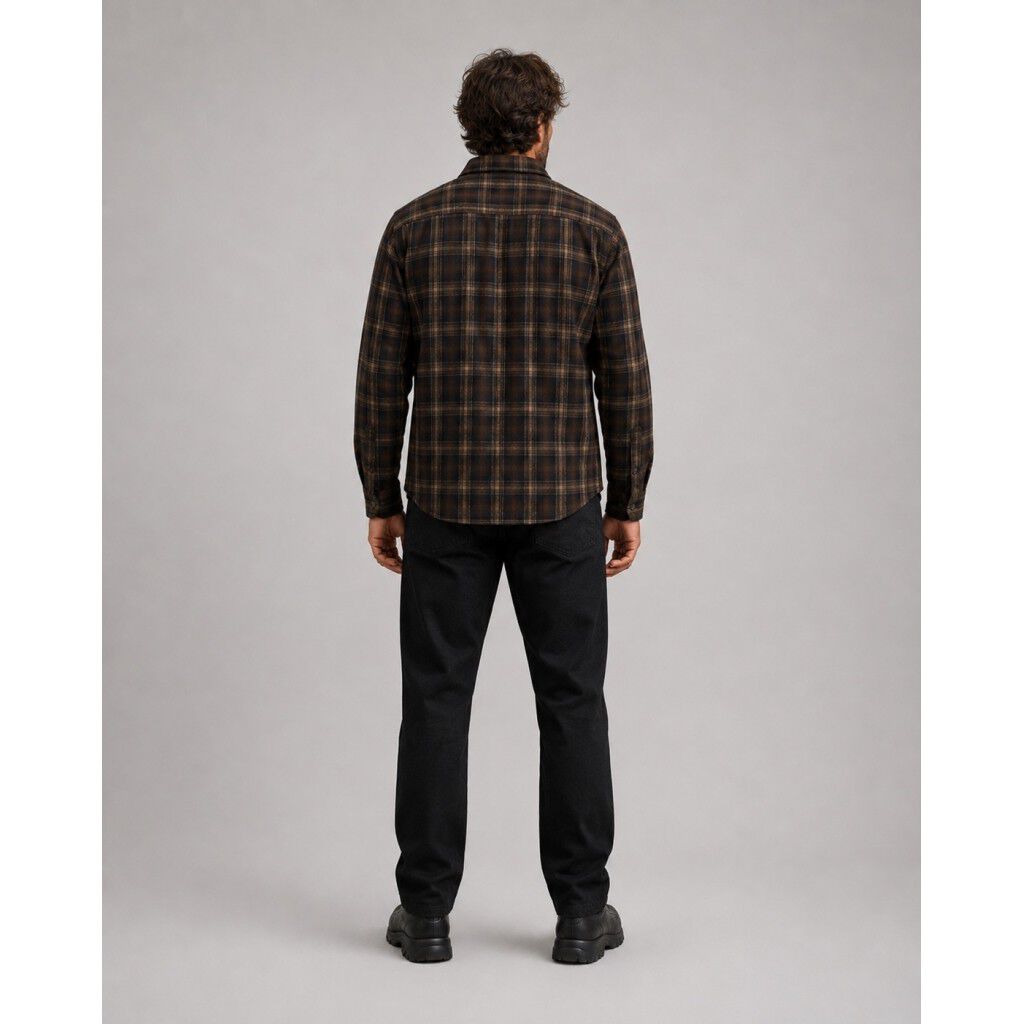 New Adrian cotton check shirt