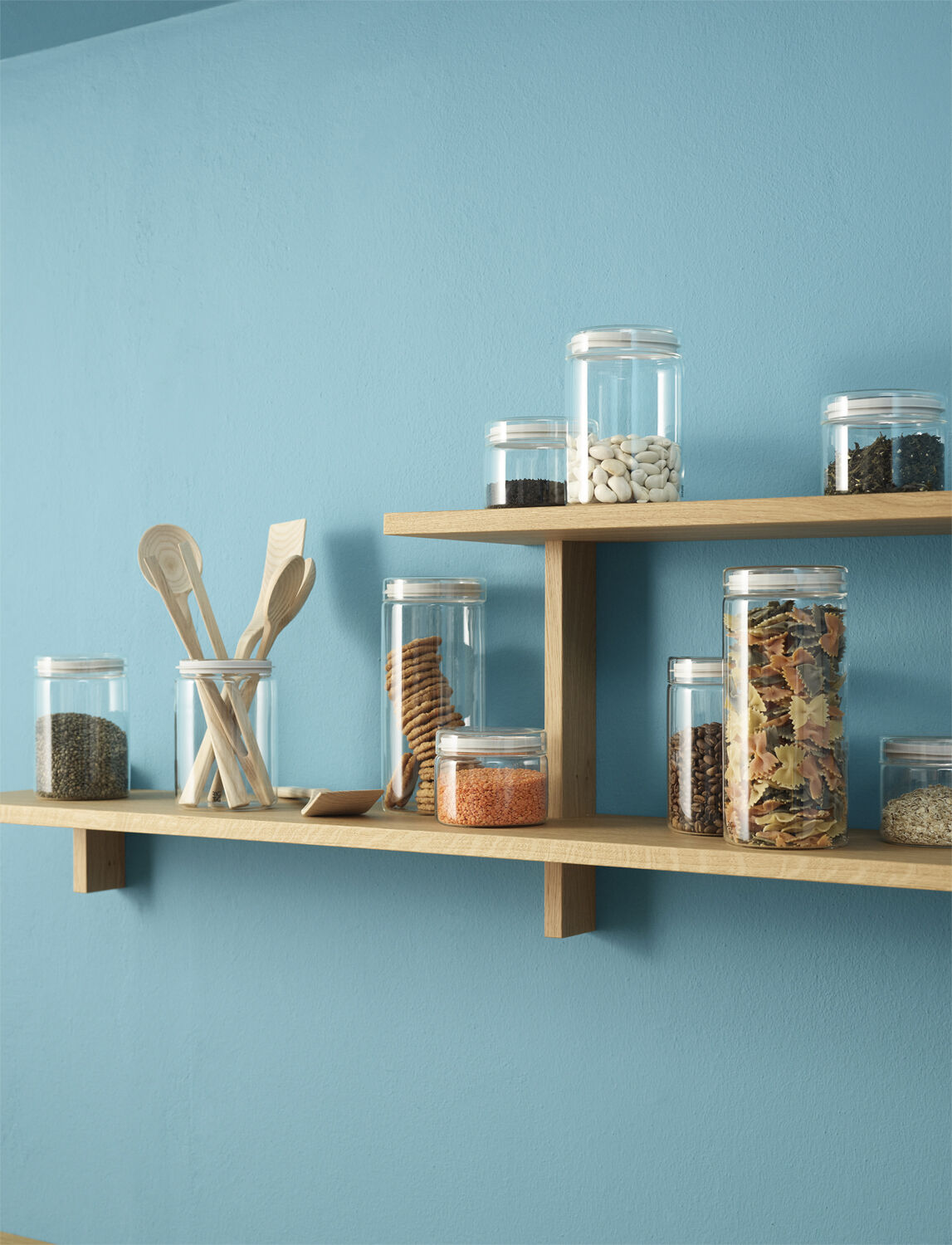 STORE-IT f&ouml;rvaringsburk 1.5 l. light grey