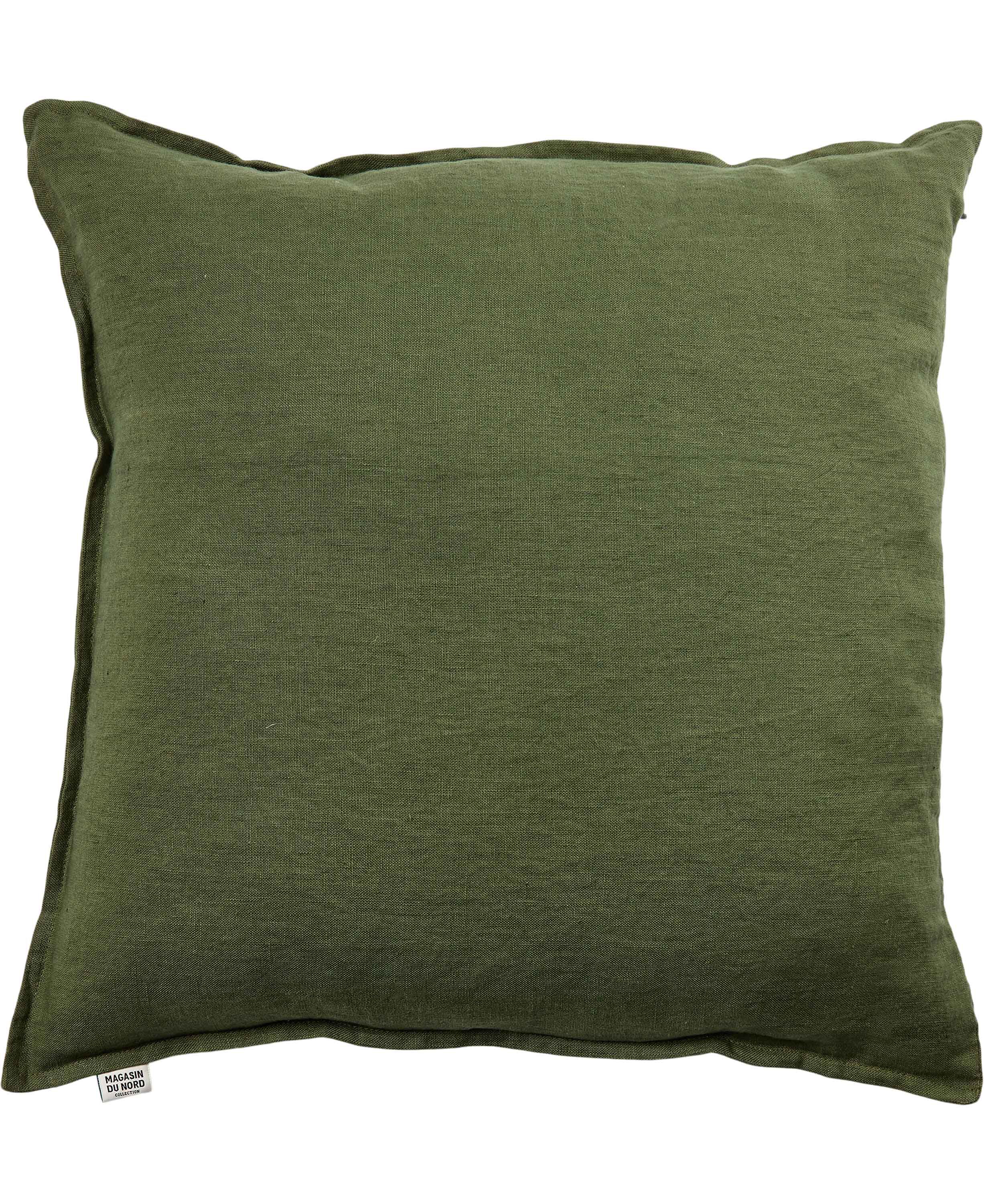 H&oslash;r vasket pude Olivine 50x50