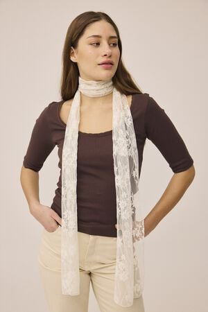 Summer 5 Rectangle Lace Scarf 20x200cm