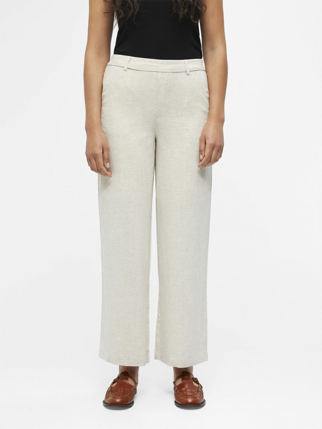 OBJSANNE ALINE WIDE PANT NOOS