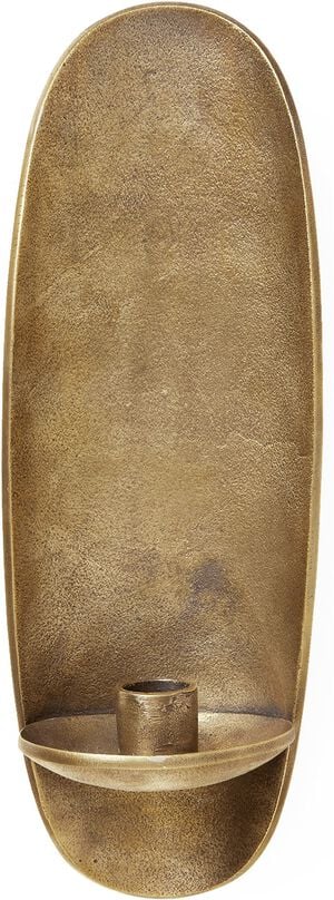 Agapé Wall Candle Holder - Brass finish