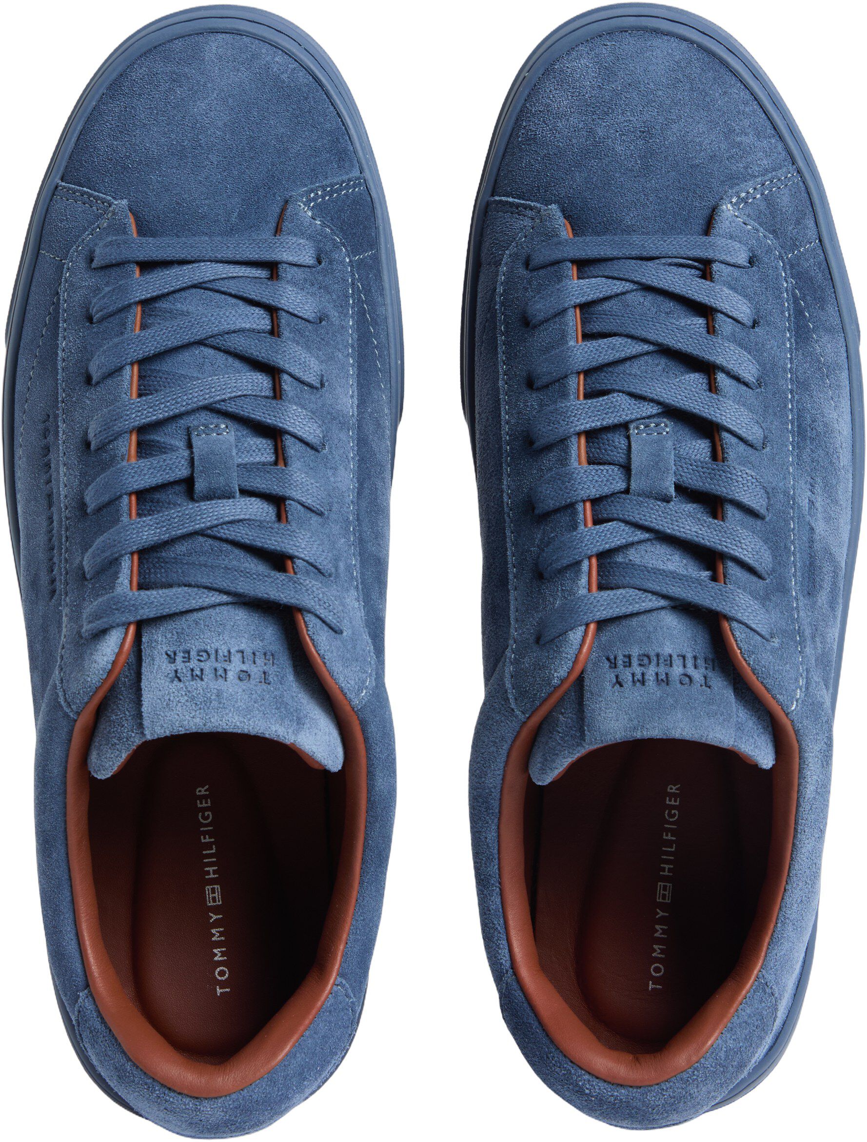 Premium Debossed Suede Trainers