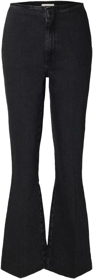 SLFJULIE-KORI HW FLARED JEANS EX