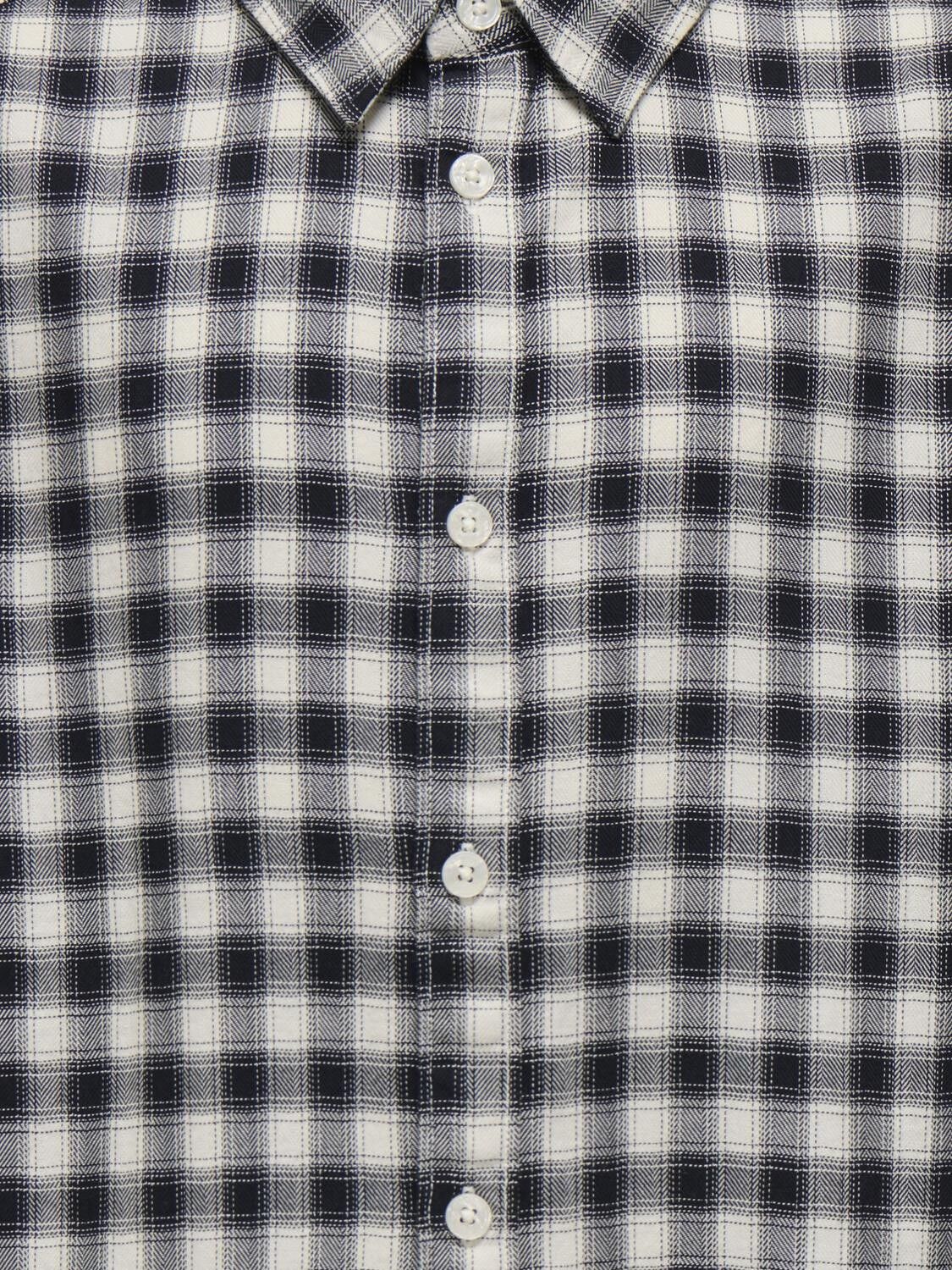 Osjkosta Ls Small Check Reg Shirt