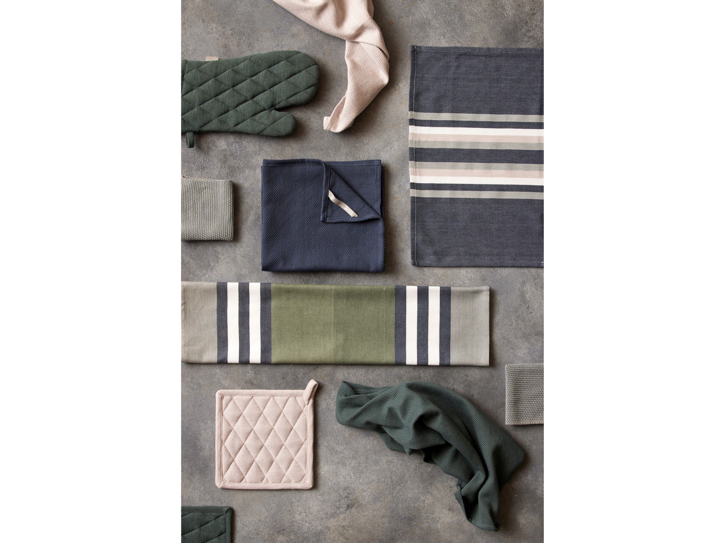 K&ouml;kshandduk Diamond 50x70 cm Midnight blue