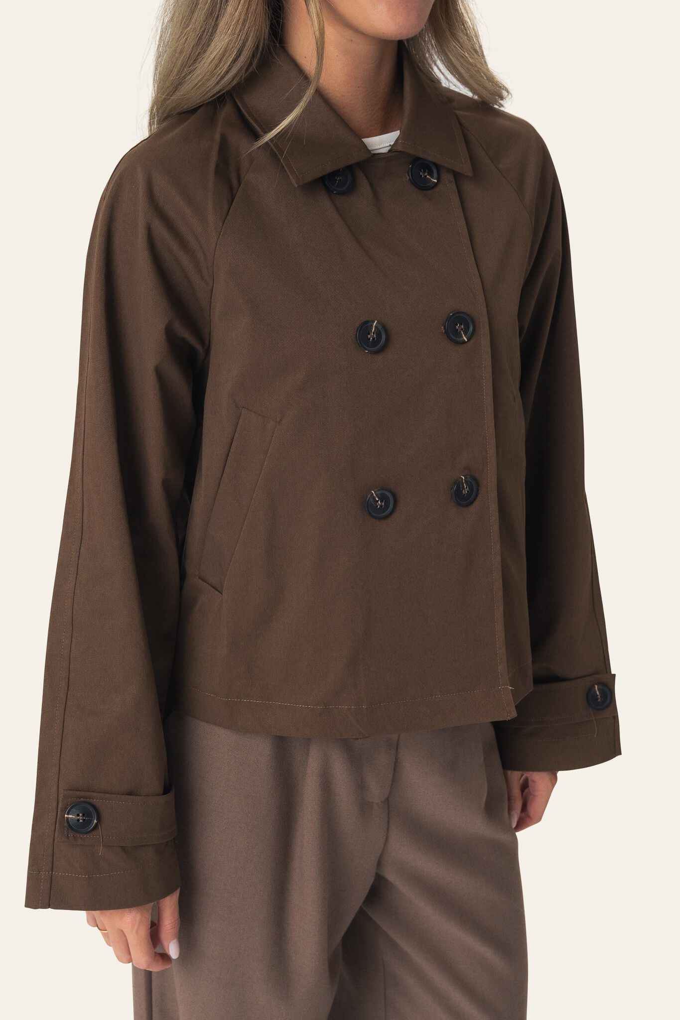 LunaIC Trenchcoat - Dark Brown