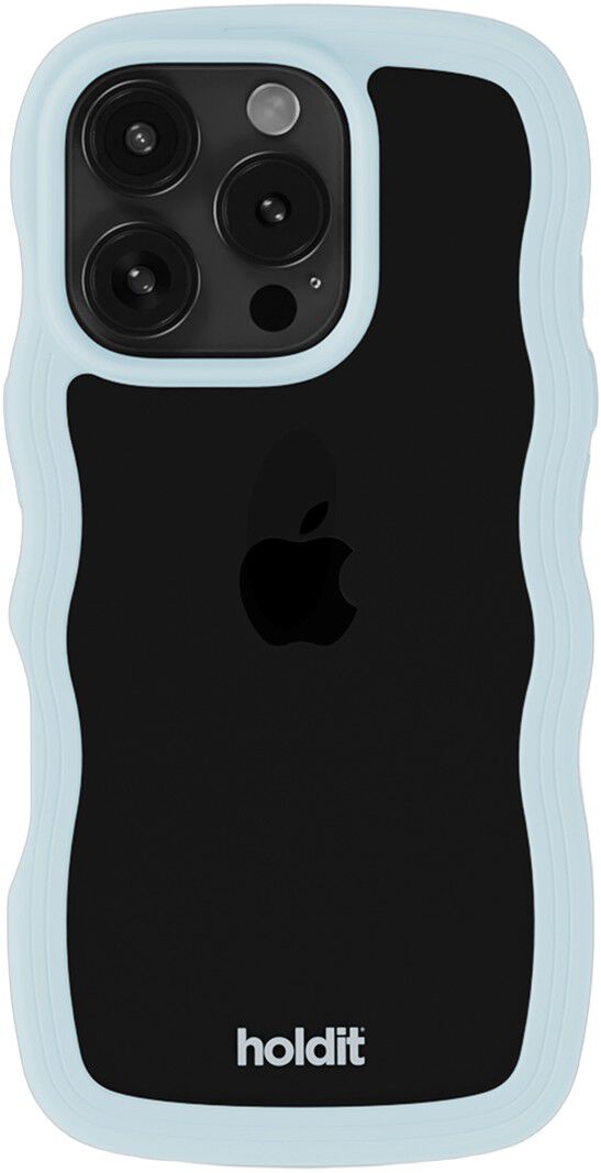 Wavy Case iPhone 16 Pro Max Mineral Blue/Transparent