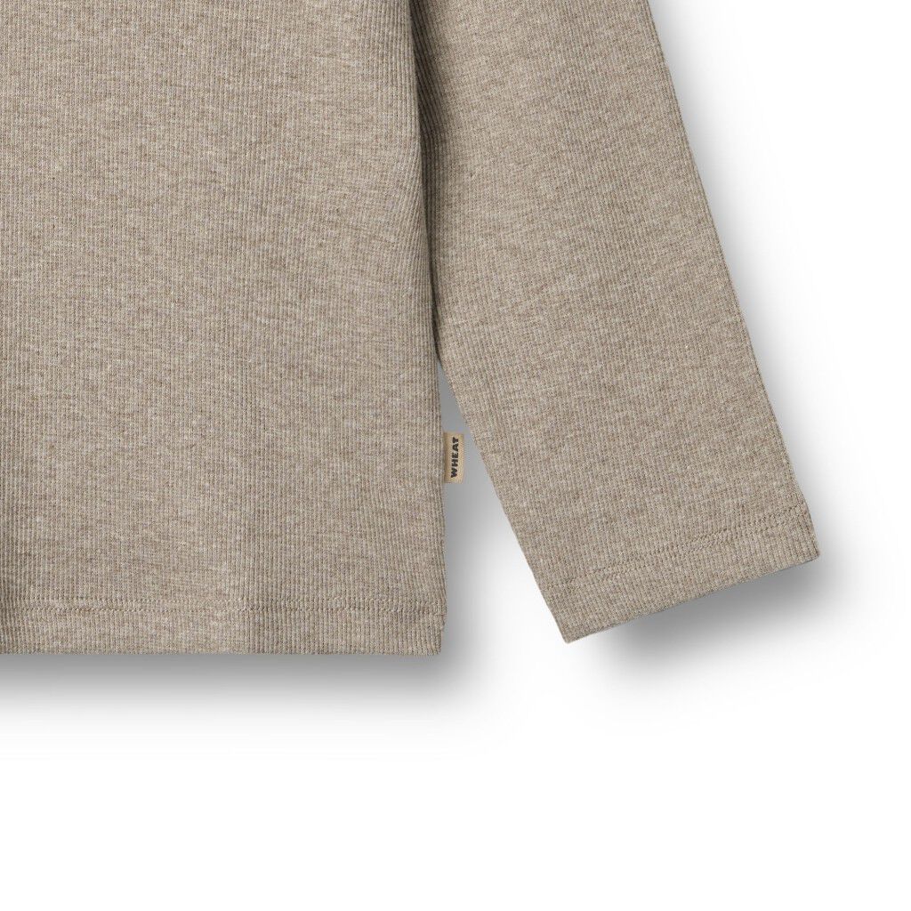 Lang&aelig;rmet Rib T-Shirt Milo