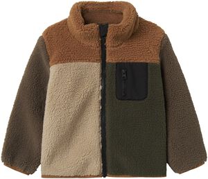 NMMMONICO TEDDY JACKET BLOCK
