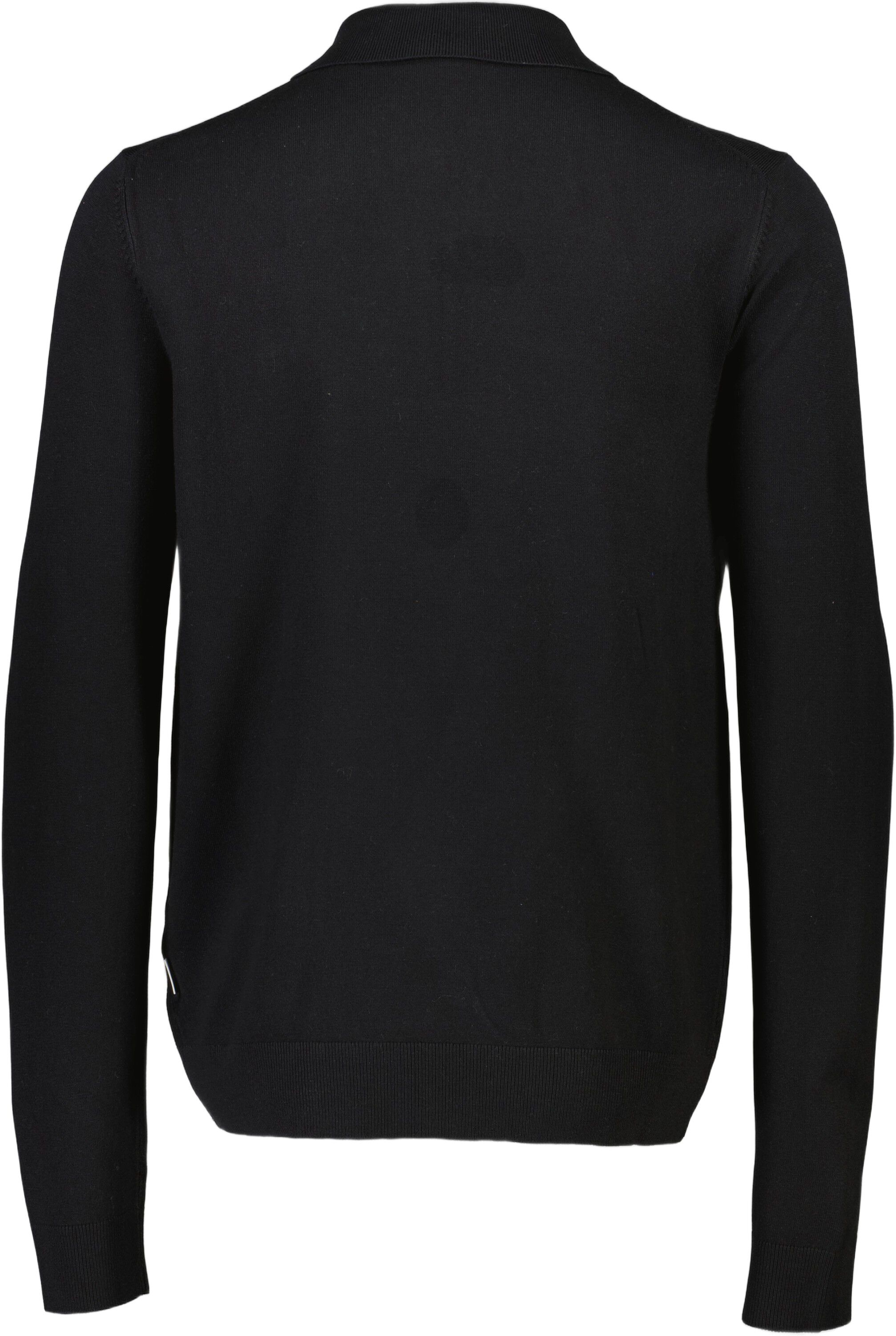 Ecovero L/S zip polo