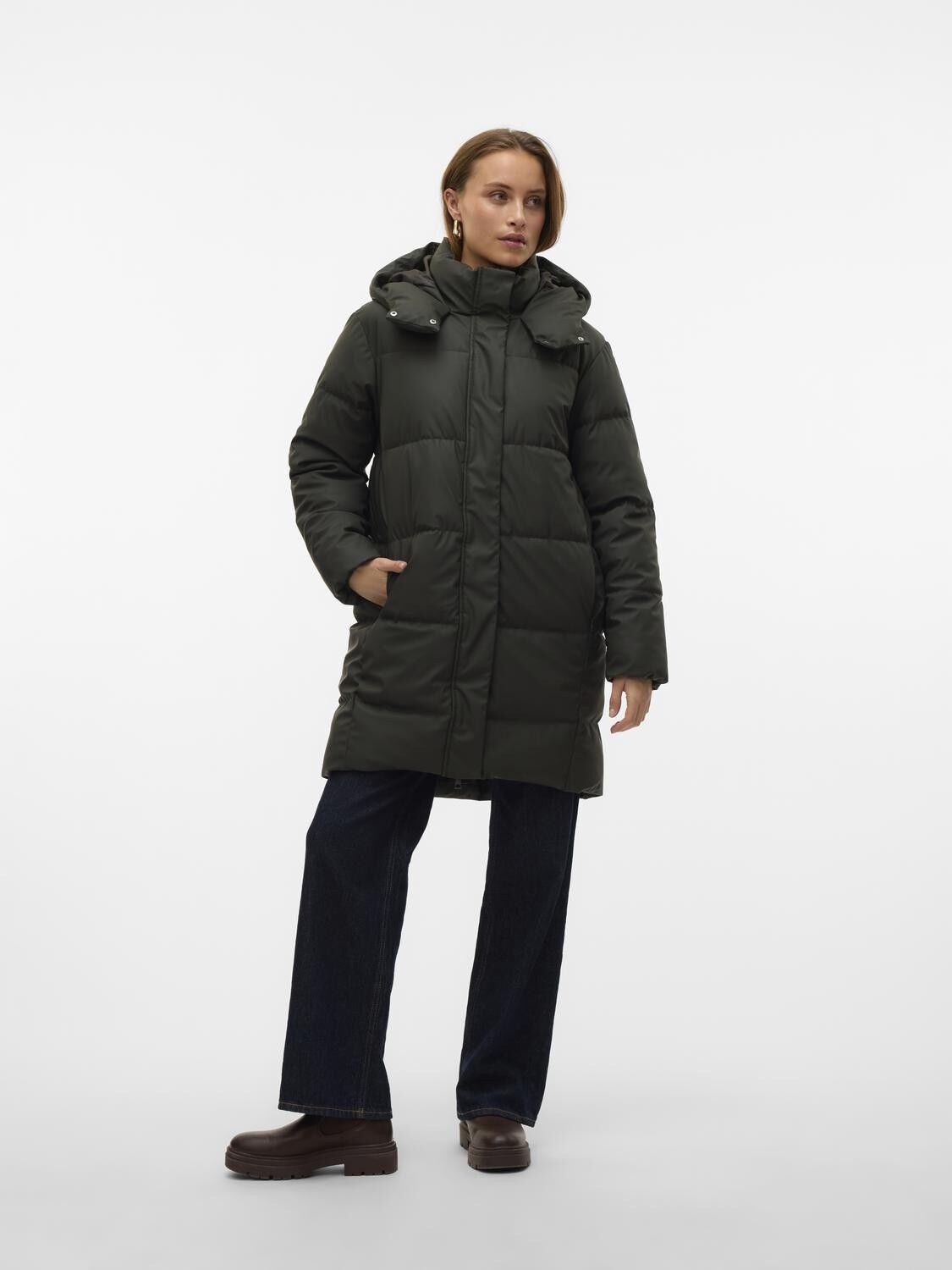 VMGRETAKYLIE COATED COAT NOOS