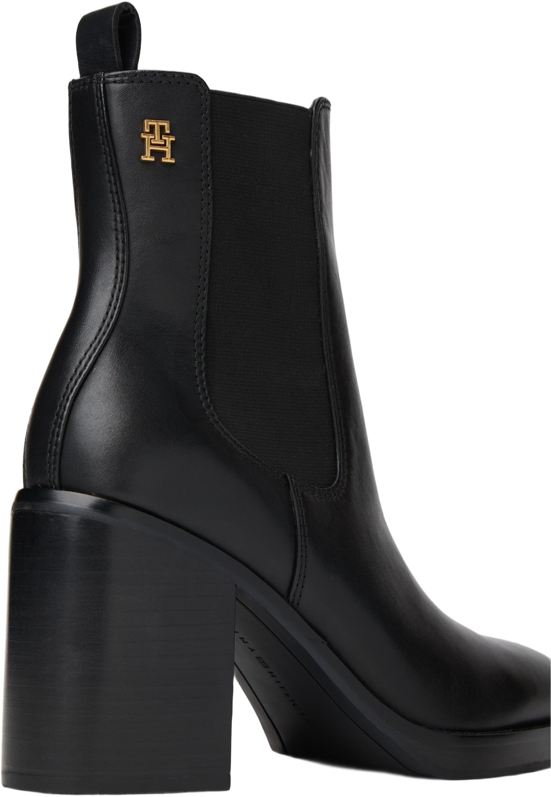 SQUARE TOE CHELSEA HIGH BLOCK HL