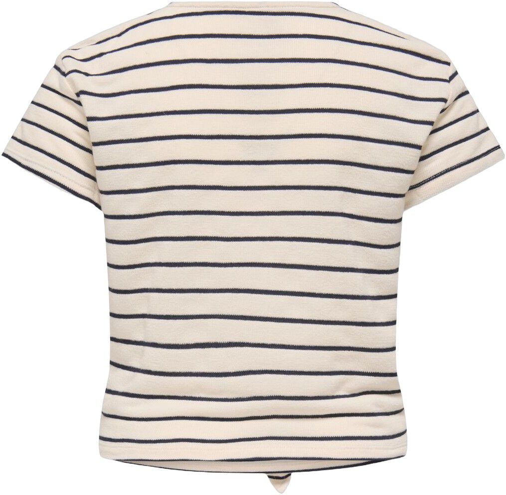 Kogjana Ss Striped Knot Top Jrs
