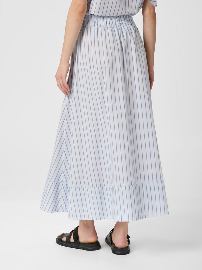 Yara Stripe Long Skirt