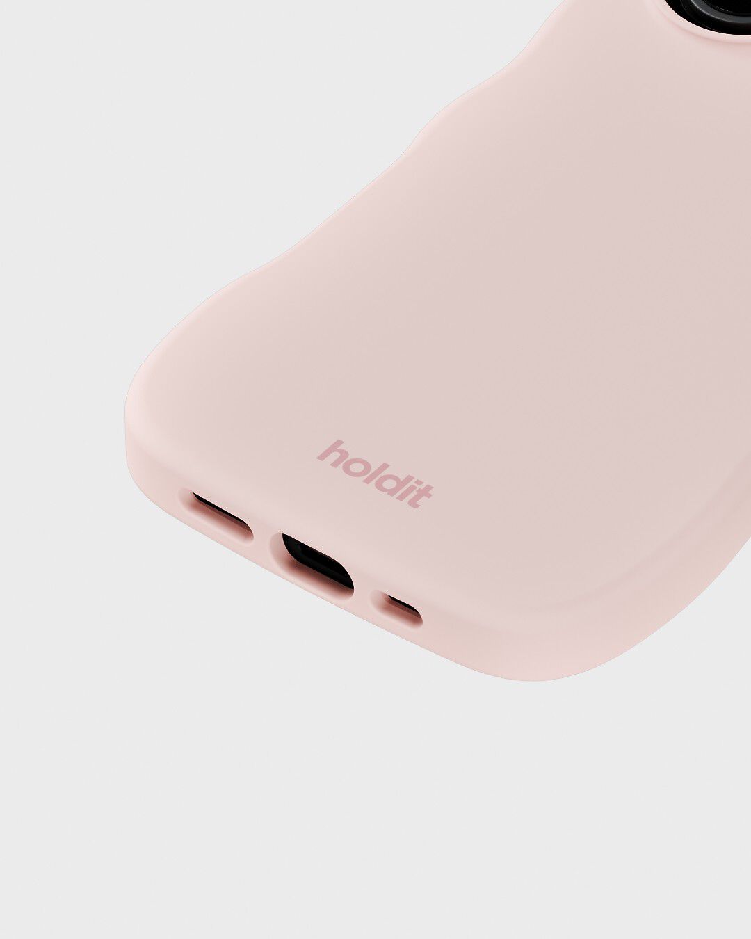 Wavy Case Silicone MagSafe Cpt. IPH 17 Ballerina Pink