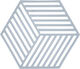 Grytunderlägg Hexagon Sky