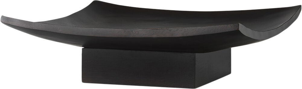 Relev&eacute; Platter, Wood, Dark Brown