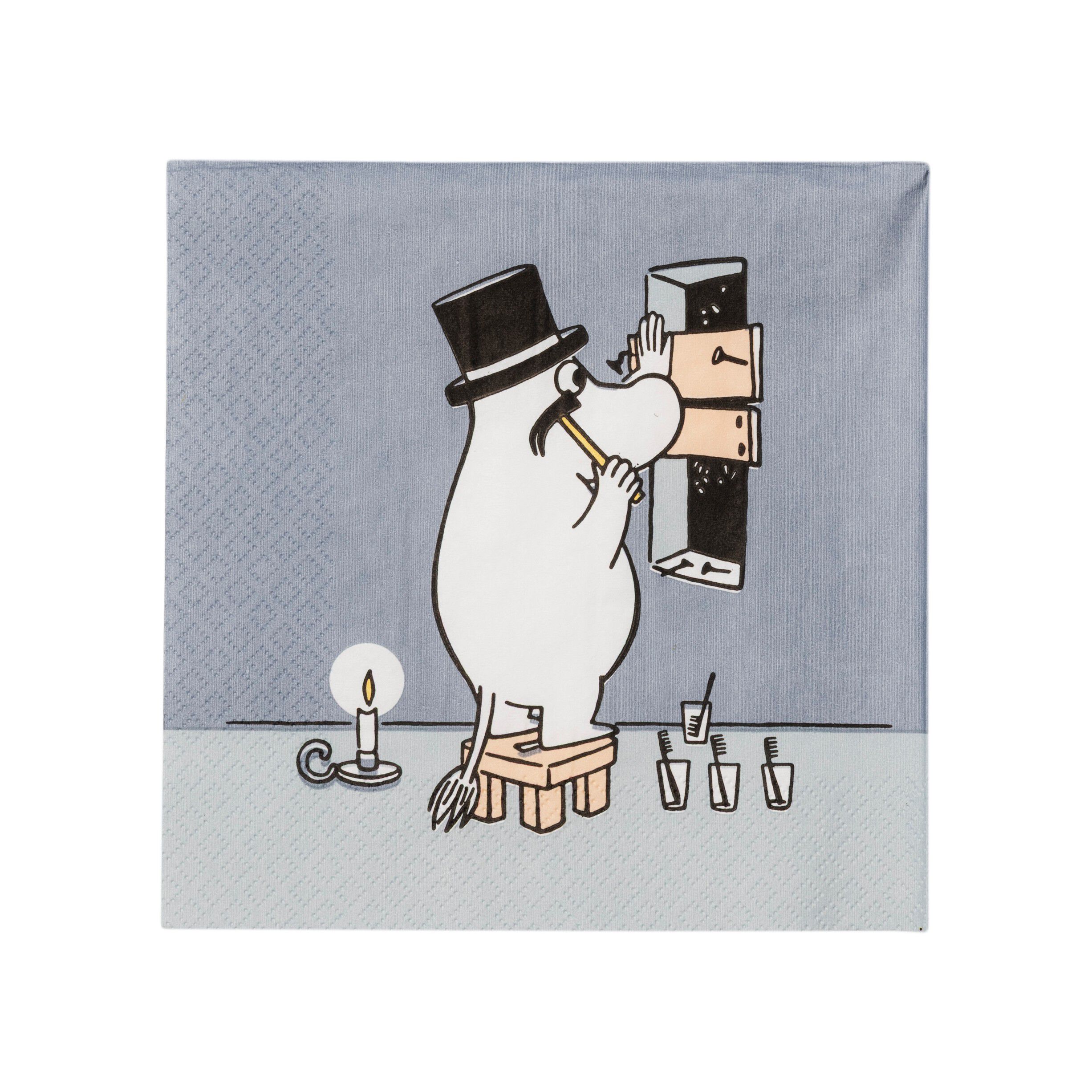 Moomin paper napkin 33cm Moominpappa