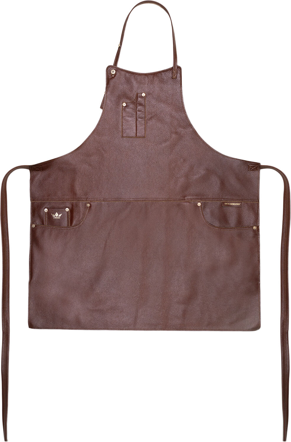Five Pockets Apron, Slim Fit, Full Grain Leather Classic Bro