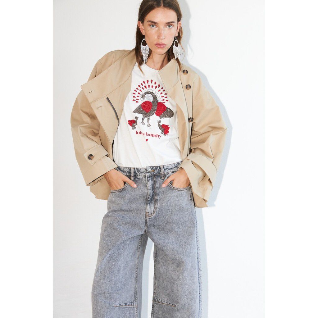 Romall Peacock Tee Ss