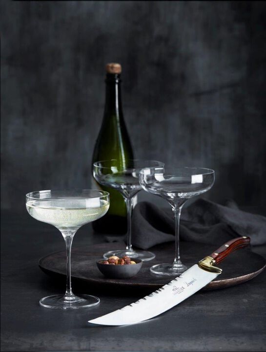 Champagnesabel Laguiole 27 cm Stål/Trä