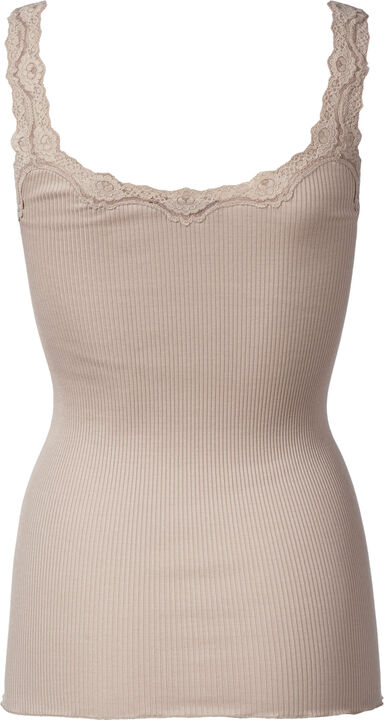 RWBabette Silk SL Deep Back Lace Top