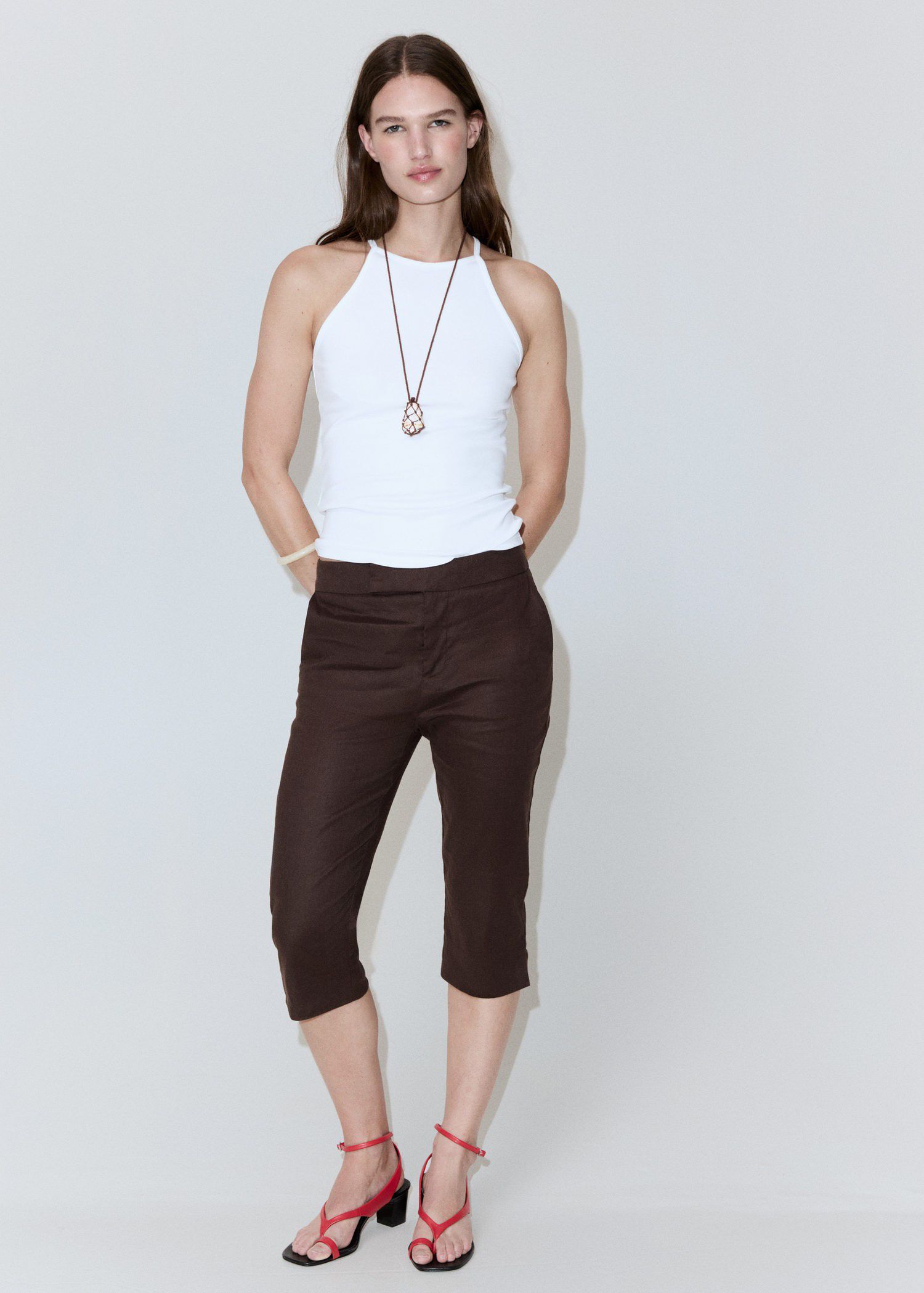 Halter cotton top
